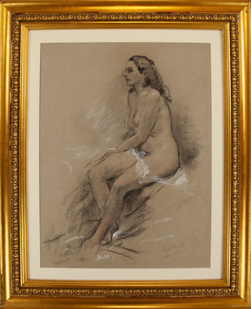 antonio ambrogio alciati: Nudo femminile